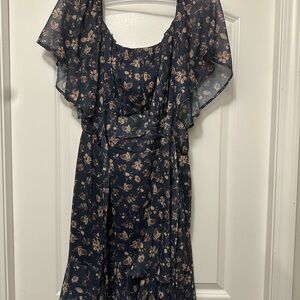 Floral Chiffon Dress